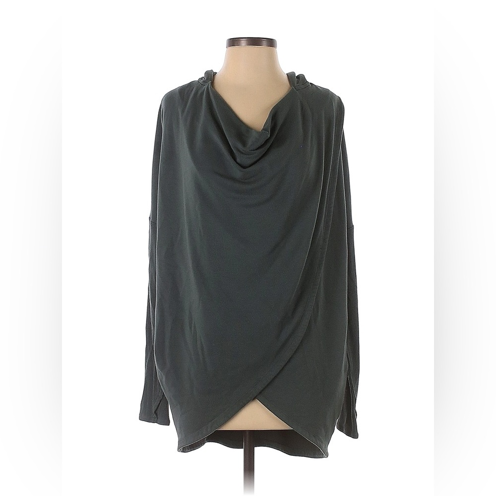 Athleta Front Wrap Pullover Hoodie
